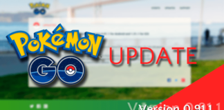 Pokémon GO Update Version 0.91.1 / 1.61.1 iOS