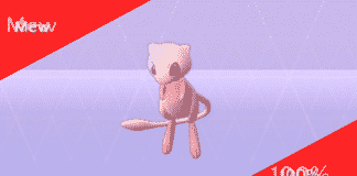 100% Fangchance für Mew