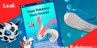 20 Neue Wasser- und Eispokémon im Spiel