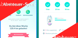 Abenteuer-Sync-Eier und die Suche nach Riolu