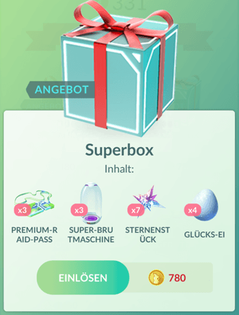 Angebote im Pokémon GO Shop im Mai 2