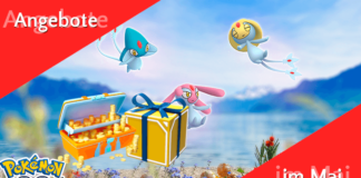 Angebote im Pokémon GO Shop im Mai