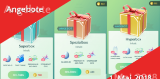 Angebote zum Kampf-Event in Pokémon GO