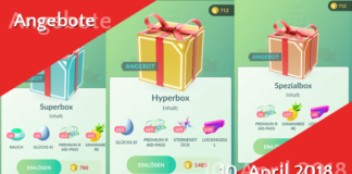 Angebote zum Kanto-Event in Pokémon GO