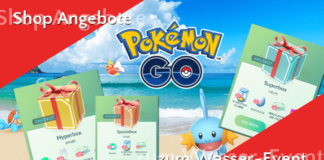 Angebote zum Wasser-Event 2018 in Pokémon GO