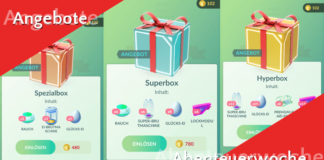 Angebote zur Abenteuerwoche 2018 in Pokémon GO