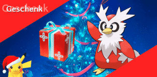 Attacke Geschenk wirft nun tatsächlich ein Geschenk