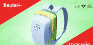 Beutel-Upgrade für Pokémon GO
