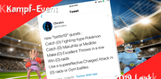 Chrales entdeckt neues Kampf-Event