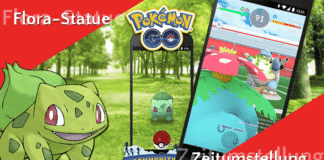 Community Day, Flora-Statue und Zeitumstellung