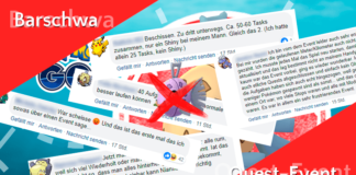 Community stinksauer wegen Barschwa-Event