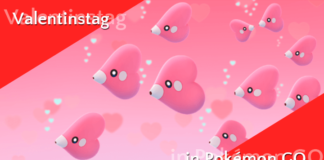 Das Valentinstagsevent 2018 in Pokémon GO