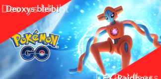 Deoxys bleibt in EX-Raids!