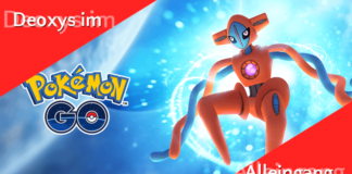 Deoxys ist der einfachste Level 5 Raidboss