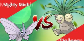 Die Mighty Moth Challenge in Pokémon GO