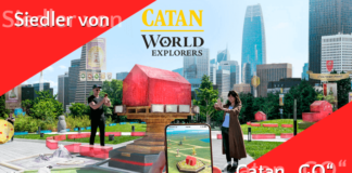 Die Siedler von Catan im Stil von Pokémon GO