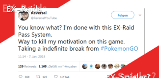 Die verflixten EX-Raids