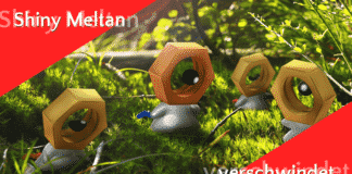 Erinnerung: Shiny Meltan verschwindet am 5. März