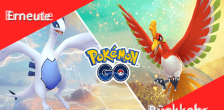 Erneute Rückkehr von Lugia und Ho-Oh