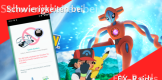 Erneute Schwierigkeiten bei EX-Raids