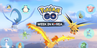 Erstes Event in Südkorea