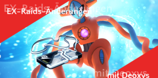 EX-Raid-Änderungen mit Deoxys
