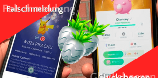 Falschmeldung: Celebi, Lucky Pokémon und Glücksbeere