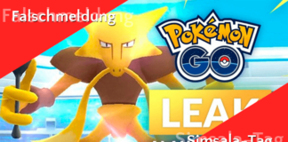 Falschmeldung zu Shiny Simsala