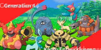 Generation 4 Entwicklungen – Kanto