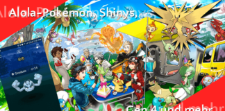 Globale Herausforderung, neue Alola-Formen, neue Shinys