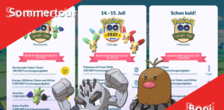 Globale Herausforderung, neue Shinys und viele Boni im Sommer!