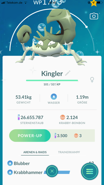 Kingler - der neue King der Wasserpokémon 3