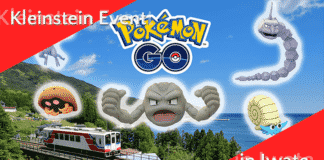 Kleinstein-Event in der Präfektur Iwate in Japan