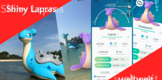 Kurzinfo: Shiny Lapras weltweit verfügbar