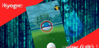 Kyogre mit Version 0.89.1 leichter zu fangen