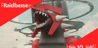 Liste der aktuellen Raidbosse – Groudon