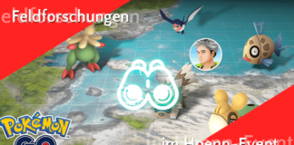 Liste der Feldforschungen im Hoenn-Event