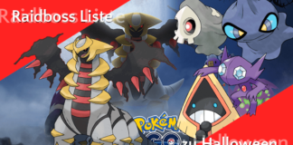 Liste der Raidbosse im Halloween-Event