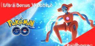 Liste der Raidbosse – Ultra Bonus Woche 2