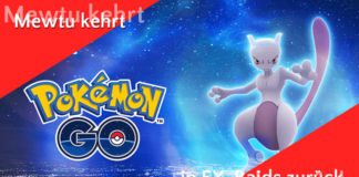 Mewtu kehrt in EX-Raids zurück!
