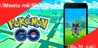 Mewtu mit Rüstung in Pokémon GO