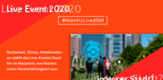Mit #NianticLive2020 holt ihr Events in eure Stadt!