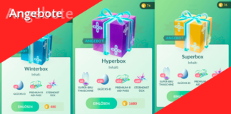 Neue Angebote im Shop Teil 2