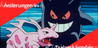 Neue Attacken und Änderungen im PVP-System