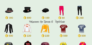 Neue Kleidung in Pokemon Go