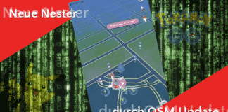 Neue Nester in Pokémon GO?