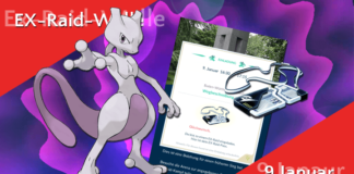 Neue Welle EX-Raids am 9. Januar 2018