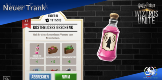 Neuer Trank und kostenloses Geschenk!