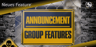 Neues Feature und bekannte Bugs