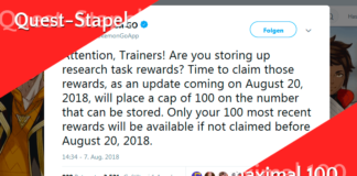 Niantic geht Quest-Hortern an den Kragen